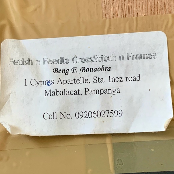 Vintage Needlepoint Artwork By May C. 12/17” - Picture 3 of 9